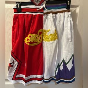 Hardwood Classics Men’s Size M 1997 NBA Finals Shorts Just Don Bulls Jazz NWT